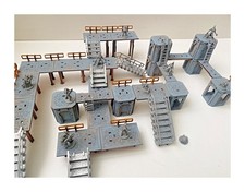 Necropolis Deluxe: Warhammer, Necromunda Laser Cut Terrain.  Necropolis Set with