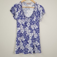 Mantaray Top Womens UK 10 Blue