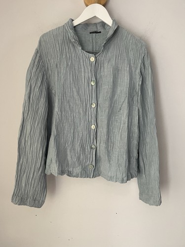 Grizas grey silk linen - linen, blend