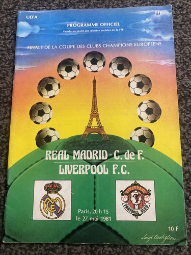 European cup final - final, 1981