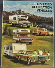 1977 Ford RV Brochure F-150