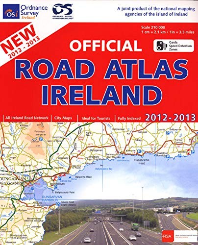 Official road atlas - road, ireland