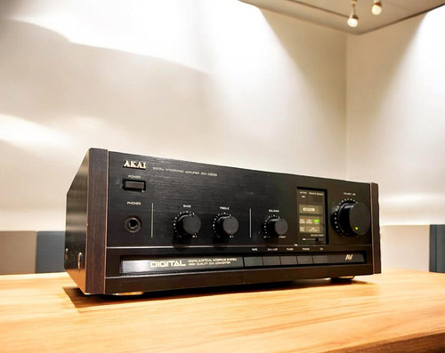 Akai m659 stereo amplifier - akai,