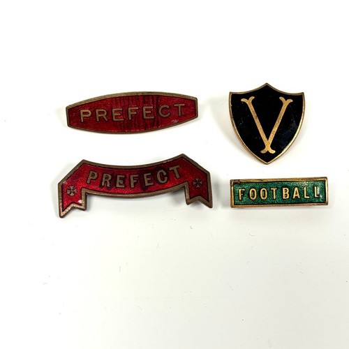 Vintage enamel badge - vintage, x4