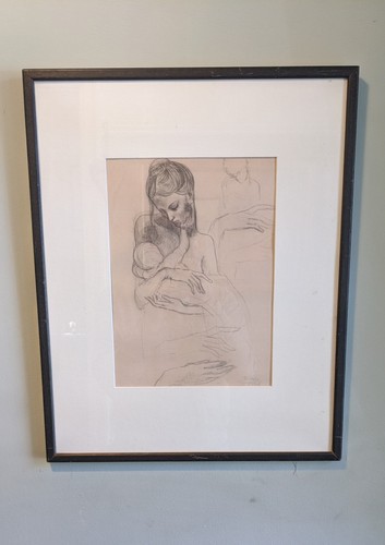 Framed print picasso - picasso, of