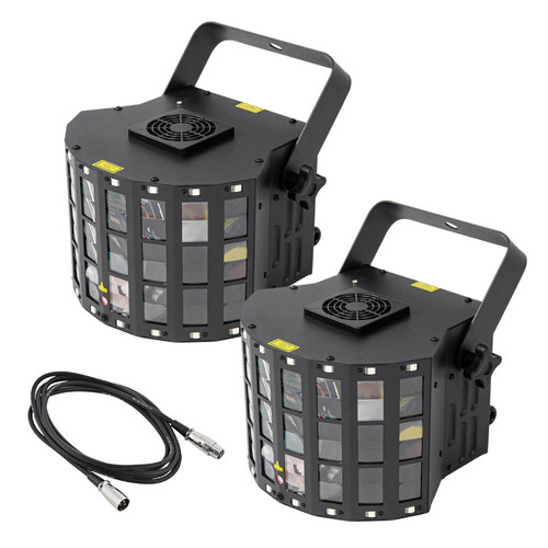 Kam derby led laser light - 2x, 8