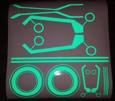 TRON STYLE HELMET REFLECTIVE