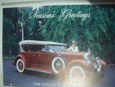 VINTAGE CALENDAR - 1988