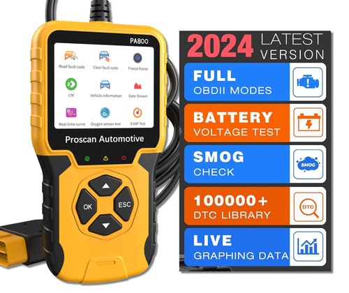 Obd2 scanner fault code reader - scanner,