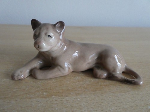 Lioness figurine ornament - lioness,