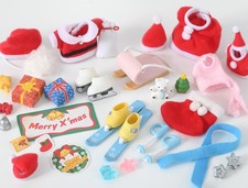 Sylvanian Christmas & Winter Accessories. Skis Ice Skates Santa Calico Critters