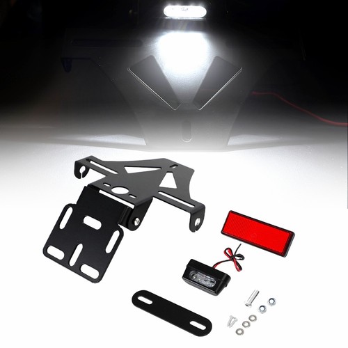 Motorbike rear license plate - license,
