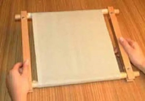 Wooden tapestry frame x - wooden, 6