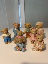 Cherished Teddies Family Set Of 8 incl, Child Of Kindness - NO boxes