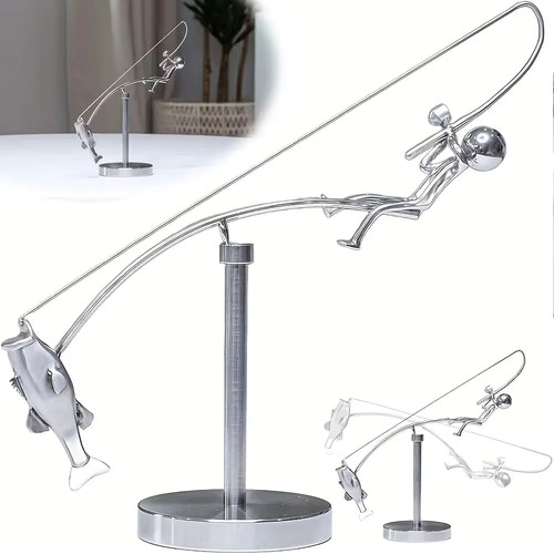 Metal fisherman balancing - metal,