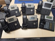 Mixed Job Lot of 6x Yealink / Grandstream POE VOIP Phones