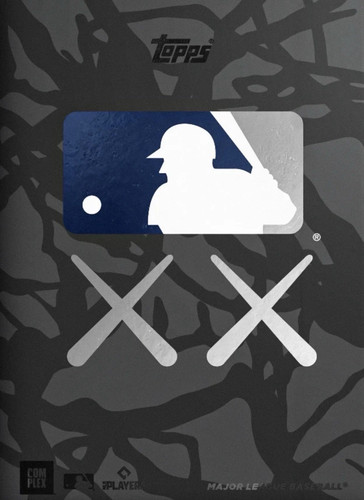 Topps mlb kaws hobby - x, box