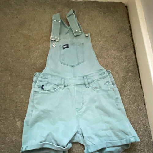 Girls blue denim cotton - blue,