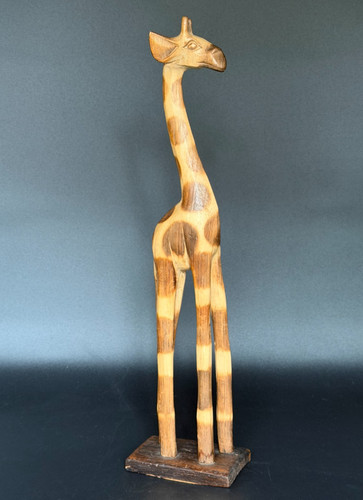 Large hand carved wooden - hand,