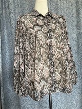 Women’s Matalan Papaya Smart Long Sleeve Blouse Shirt. Size UK 18 Brand New