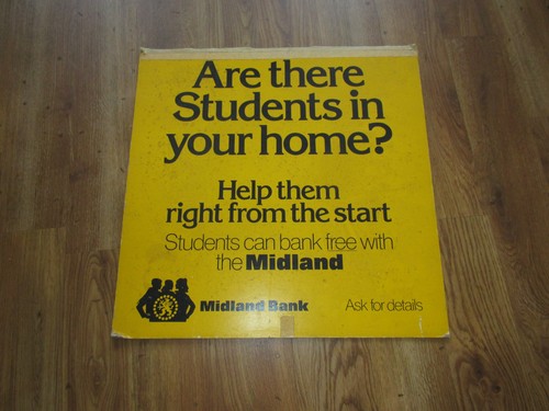Vintage midland bank student - midland,