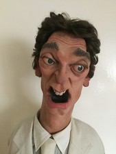 Original HUGH LAURIE Spitting Image Puppet from the 1980s/1990s show (TV prop)