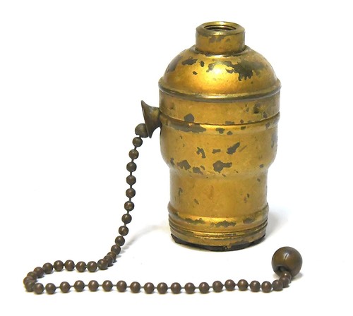 Vintage brass leviton - vintage, boy