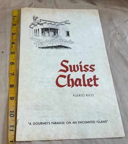 Vintage swiss chalet puerto - vintage,