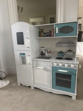 Kids Wooden Play Kitchen Deluxe Pretend Kitchens Pretend Cooking Toy Set