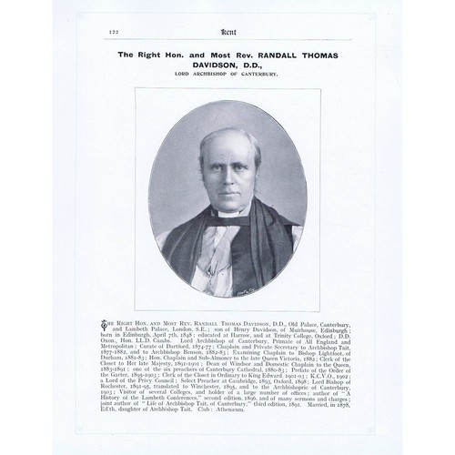 Randall davidson archbishop - davidson,