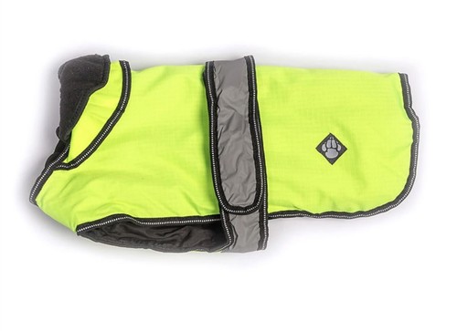 Dog coat hivis - dog, coat/hivis/danish