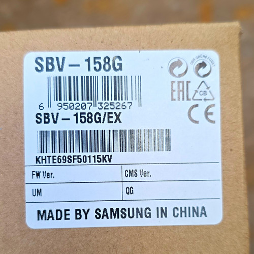 Samsung sbv 158g - samsung, sbv-158g/sbv-158g/ex