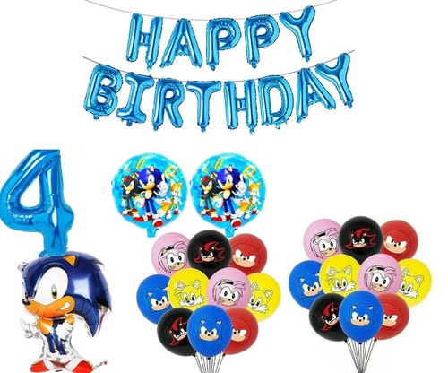 Sonic 4th birthday party - 4th,