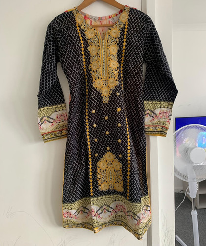 Women black embroidered - women's,