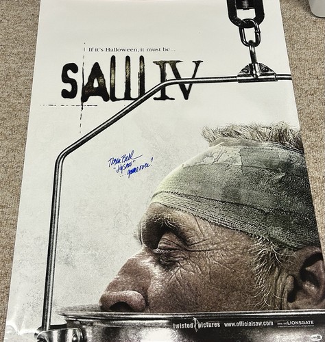 Tobin bell jigsaw autographed - bell,