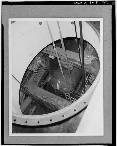 Steam drum access opening - access,