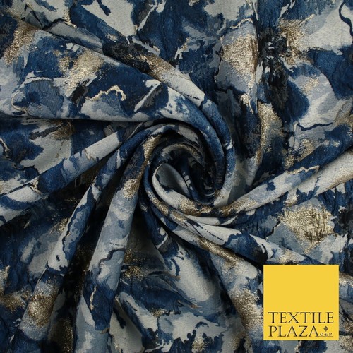 Watercolour blue gold - &,