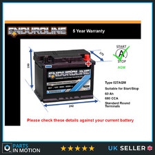 AGM Car Battery 027AGM