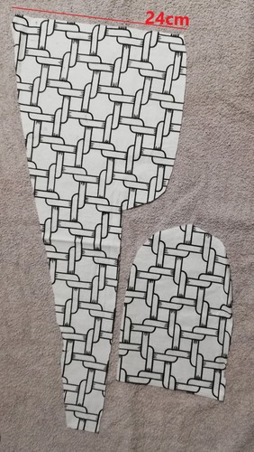 African wax fabric off cuts - african,