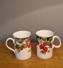 Two Fine Bone China Mugs