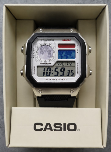 Casio ae1200 nasa artemis - casio,