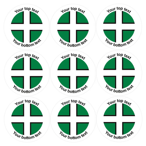 144 personalised flag - personalised, devon