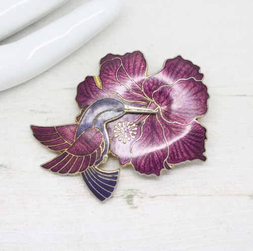 Vintage cloisonne enamel - vintage,