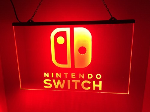 Nintendo switch led neon light - nintendo,