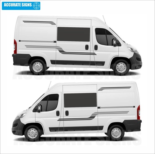Motorhome side stripes - side,