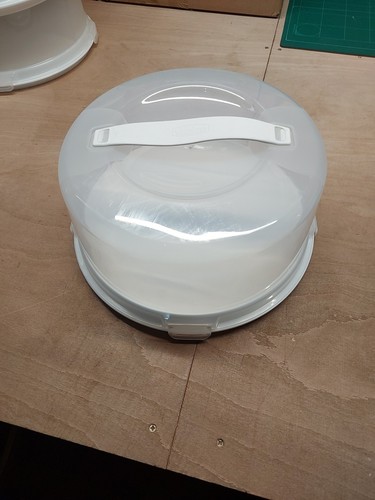 Whitefurze round cake box - round,