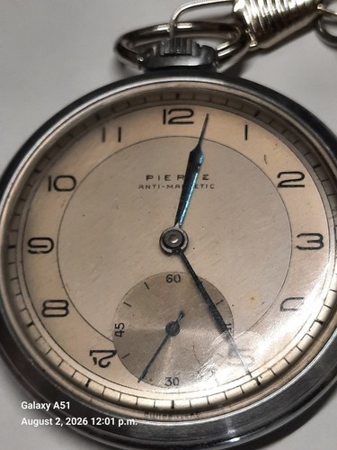 Vintage pierce pocket watch - pierce,