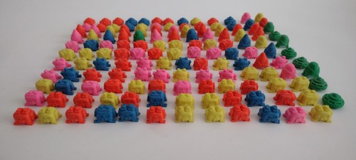 Space invaders keshi keshigomu - space,