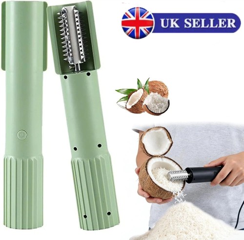 Electric coconut grater - coconut,