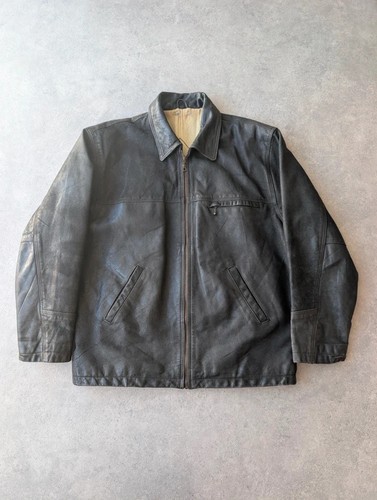 Vintage 1980s leather jacket - vintage,